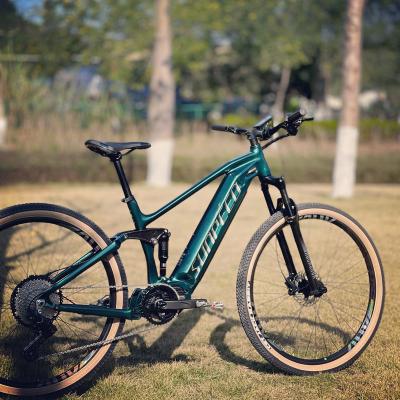 China 2022 SUNPEED Bafang M600 Motor HOT SALE Bafang M600 Electric Bicycle E-Bike Mountain Bike Electric Full Suspension Alloy for sale