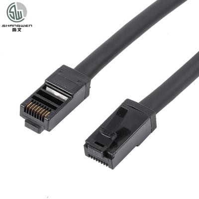 China Networking or computer color cat6 4pairs 24AWG UTP wired network cable cat6a high speed patch cord for sale