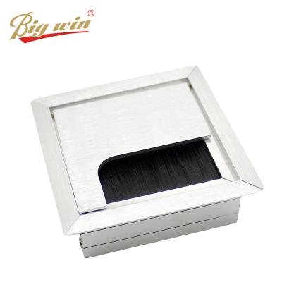 Κίνα Modern hot sale office wire box 80mm flexible white square cable hole grommet προς πώληση