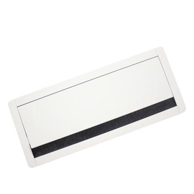 China Free sample EUROPEAN brush table wire box computer desk hole cover for sale