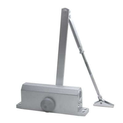 中国 Aluminum alloy 2 modern adjustable closing speed automatic spring hydraulic door closer for commercial project 販売のため