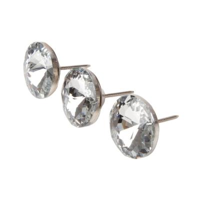 Chine Viable Factory Supply Direct Crystal Buttons Clear Diamond Buttons Tips For Sewing Sofa Decor à vendre