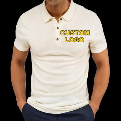 China 2021 Anti-Wrinkle 2021 Plain Logo Golf Polo Shirt Casual Blank Polo Shirts [Free Sample] Custom Cotton Mens Sweater 100% for sale