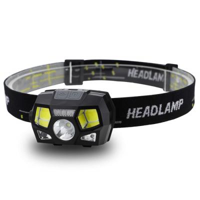 China Motion Sensor Camping Headlamp 300 Lumens Head hoofdlamp 5 Fashion Lantern Waterproof USB Rechargeable Infrared Infrared Led Headlamp 5 Lumens for sale