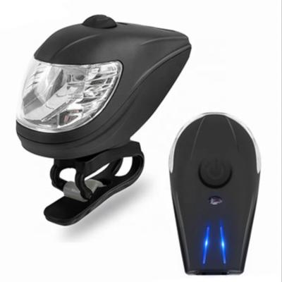 China 2019 Hot Selling ABS Plastic LED Bicycle Parts Induction USB Bicycle Smart Lamp for sale