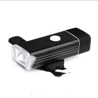 China Aluminum Alloy High Brightness Bicycle Fittings Lamp USB Charging LED Bicycle Lamp for sale