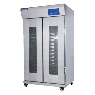 China Commercial Hotels 32 Trays Dough Proofer Machine Bakery Automatic Bread Spray Proofer Cabinet for sale