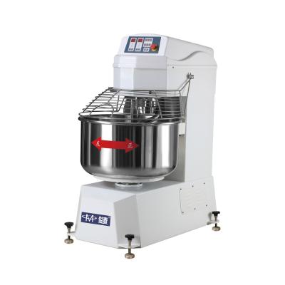 China Automatic Snacks Factory Vendor Kitchen Dough Kneading Machine Cylinder Spiral Dough Mixer for sale