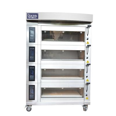 China European 4deck 8trays Commercial Electric Catering Oven Bakery Equipment For Bread for sale