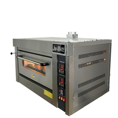 China Commercial Supply Baking Industry 1Deck 2 Tray Gas Deck Oven for Bakery for sale