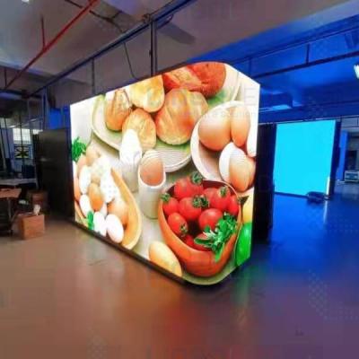 China Outdoor 3D LED Billboard P10 energy saving16: Golden ratio 9 service L-shape v-shape front LED display for sale