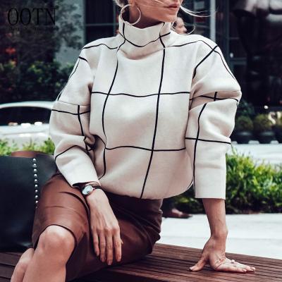 China High Quality Winter Turtle Neck Sweater Jumper Tops 2019 Breathable Female Sweater Women Sweater OOTN Thickening Sweater for sale