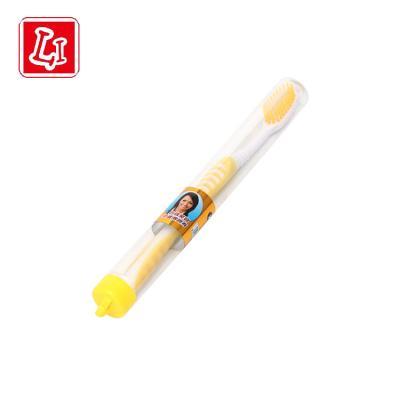 China Package Disposable Single Soft Bristle Adult Toothbrush Is Suitable For Household Hotel Toiletries for sale