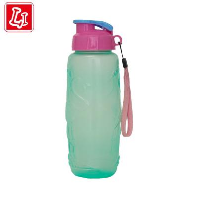 China Sustainable Plastic Sports Fitness Water Bottle Large Capacity Outdoor Water Cup for sale