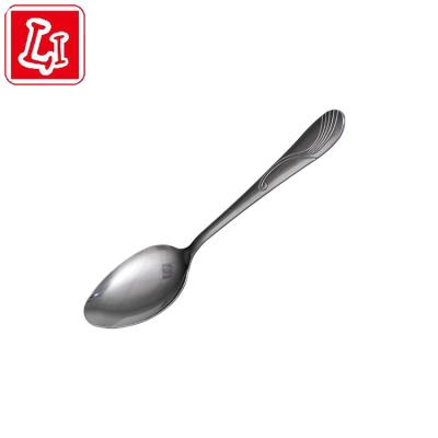 China Cheap Bulk Spoon Stainless Steel Tableware Sustainable Spoon Used In Catering Industry for sale