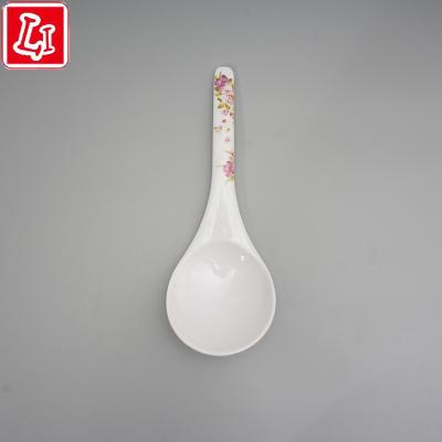 China Long Handle Melamine Spoon Tableware Viable Spoon Is Suitable For Home And Restaurant for sale