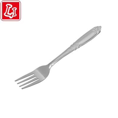 China Sustainable Western Dessert Fork Stainless Steel Fork For Hotel Restaurant for sale