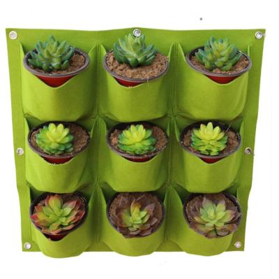 China Fashional Plant Bags Convenient Planting Felt Bag Cultivation Plant Seedlings Potato Strawberry Hang Planting Bag Growing Five Gallon Vertical Cu for sale