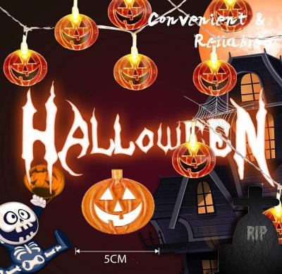 China Custom Halloween Baorun Xin Halloween Letter Price String Light Party Decoration Hanging Factory Decoration for sale