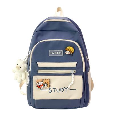 China Waterproof ODM Kids Backpack Cute Lightweight Primary School Student Large Capacity High School Students Backpack School Bags for sale