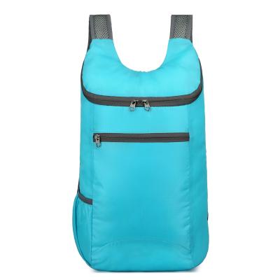 China Foldable Camping Backpack Waterproof Outdoor Leisure Sports Travel Bag Fitness Backpack for sale