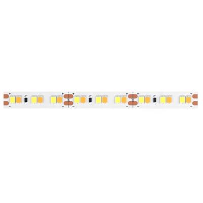 China Residential 12V Double Color LED Flexible CCT Strip Background Light Cabinet Light for sale