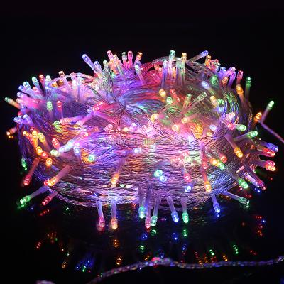 China High Brightness LED Garland String Holiday Decoration Christmas Indoor Outdoor Decoration Lights Outdoor Led PVC String Lights Christmas Fairy Lights for sale