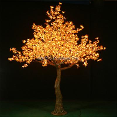 China Outdoor Artificial LED Tree 3.5M Warm White Lighted LED Maple Tree Light For Garden for sale