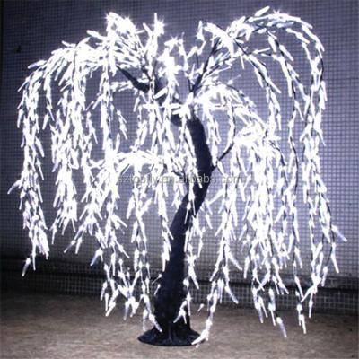 China Tree Customized Landscape Willow Tree Motif Outdoor Artificial LED Willow Tree Light for Park Decoration for sale