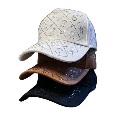 China JOINT Fashion 3d Front 5 Panels Rhinestone K E S Letter Fashion Brand Designer Baseball Cap for sale