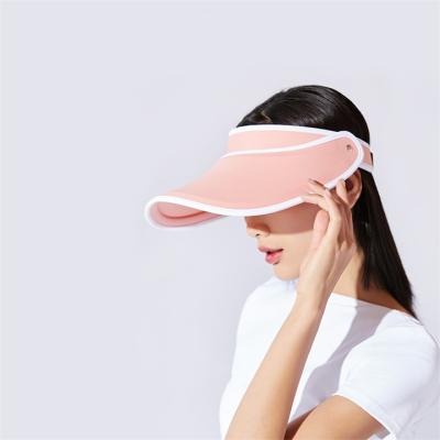 China 2022 COMMON Large Brim Tennis Hat Bare Chest Sun Visor Girl Korean Adjustable Lady Topee Sun Hat for sale