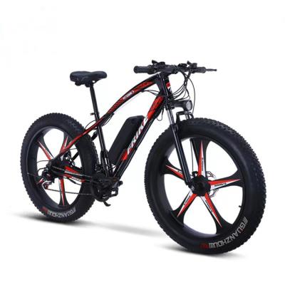 China Aluminum alloy most popular 36V 10ah 350w 500w electric tire fill bicycle wholesale for men for sale