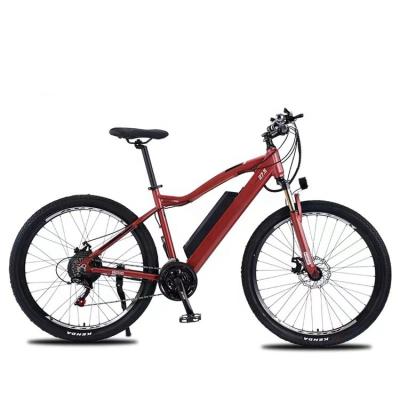 China 2022 New E Model Aluminum Alloy Bikes Electric Bicycle 27.5inch 48V 10Ah 500W Electric Mountain Bike for sale