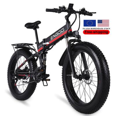 China EU USA aluminum alloy drop shipping 48v 12.8ah 1000 watt fat tire electric bicycle for men for sale