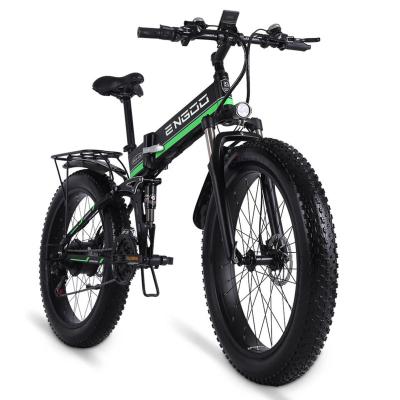 China EU USA Warehouse Hot Sale Amazon Aluminum Alloy Free Shipping High Power Off Road Bikes 1000w Electric Bicycle Fat Folding Electric Tire for sale