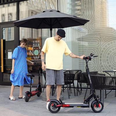 China EU unisex running e scooter 70km long term fast with seat 48v 18ah 500w powerful adult electric scooters for sale