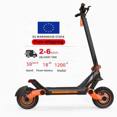 China Eu Warehouse Unisex e Warehouse High Speed ​​Scooter 10.5inch 52v 18ah 1200w Off Road Electric Kick Scooter for sale