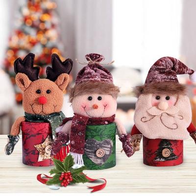 China New Christamas Home Decoration Factory Christmas Elk Apple Box Santa Snowman Elk Gift Box Christmas Decoration Direct for sale