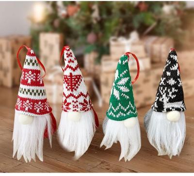 China Wholesalecutefaceless New Year 2022 Cute Old Man SmalChristmas Tree Decoration for sale