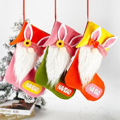 China Faceless Doll Socks Gift Bag Gnome Old Man Gift Pendant Bag New Festival Decoration Selection Easter Gnome Decor 2022 Easter Decorative Supplies for sale