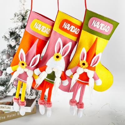 China Festival Decoration Selection 2022 Supplies Decorative Appearance Doll The New Bangs Easter Gnome Rabbit Plush Easter Baskets for sale