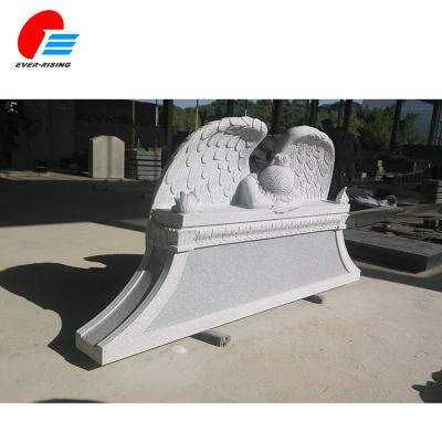 China Modern Angel Carve Headstone and Monument, Cry Cheap Angel Headstone for sale