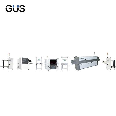 China GUS Online 50X50mm solution low cost smt assembly line for sale