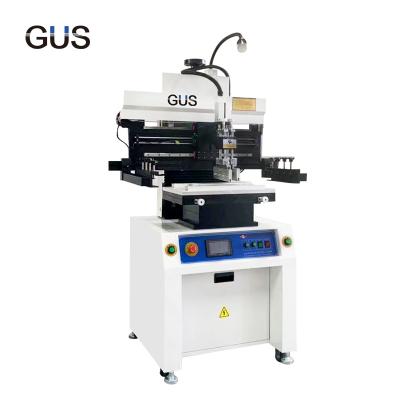 China PCB Printing GUS Hot Selling Semi Automatic SMT Solder Paste Printer PCB Soldering To Paste Silk Screen Printing Machine for sale