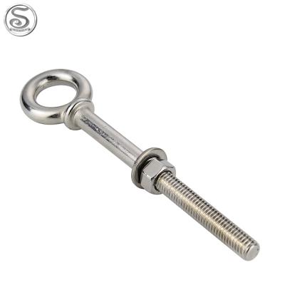 China Boat Hardware Fitting Marine Hardware USA Type Hot Dip Galvanized Stainless Steel Shoulder Nut G277 Forged Eye Bolt for sale