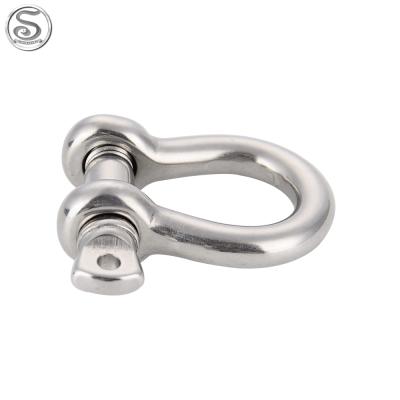 China Marine Hardware Bow Shackle Stainless Steel Frame Accessories Yacht Boat Parts Protection Boat Hardware Mount for sale