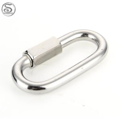 China Boat Hardware Fitting Accessories Marine Fittings Boat Oval Quick Link Stainless Steel for sale