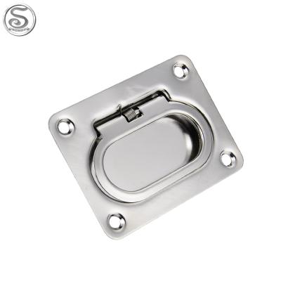 China Boat Hardware Rigging Fishing Boat Accessories Boat Marine Dock Lift Ring Stainless Steel Sliver Hardware for sale