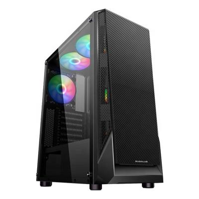 China New Atx Design Computer Gaming PC Case ODM Micro Scientific Cooling PC Cases And Towers Bubalus Window Side Panel Casing for sale