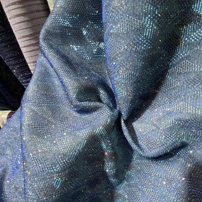 China Glitter Fabric Sequin Fabric 100% Polyester Fluorescent Lightning Knitting For Wedding Casual Dress for sale